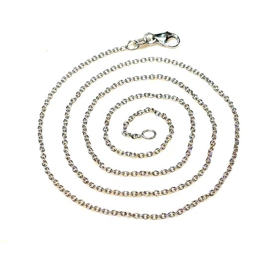 Halskette Sommer Dame CATENAME in Weißgold ROLO 42CM D Q/C 1.70 B - ROLO 42CM D Q/C 1.70 B